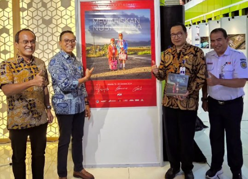 Irjen Mewakili Menhub menghadiri Pameran Foto dan Peluncuran Buku bertajuk “Mewariskan Nusantara”