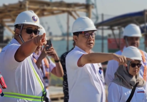 Monitoring Pembangunan di Pelabuhan Patimban