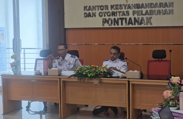 Kunja pada kantor Kesyahbandaran dan Otoritas Pelabuhan Pontianak