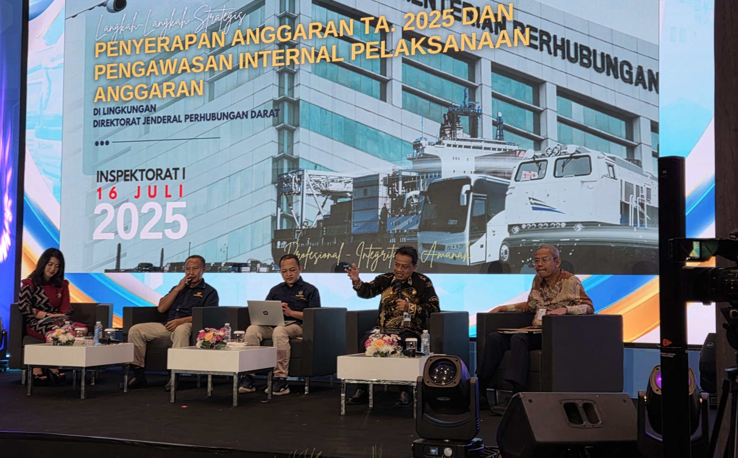 Inspektur I Dorong Strategi Efektif Penyerapan Anggaran di Lingkungan Ditjen Perhubungan Darat