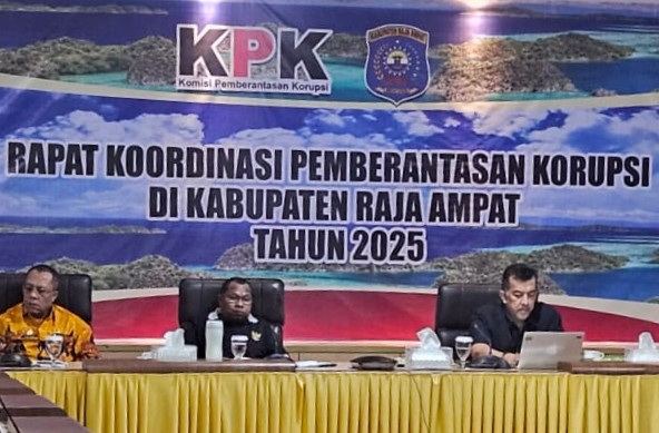 Inspektorat Jenderal Hadiri Rapat Koordinasi Pemberantasan Korupsi di Raja Ampat