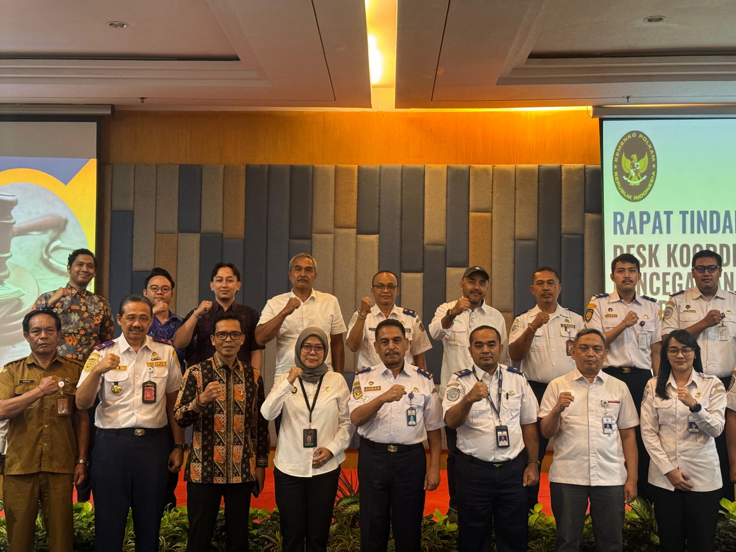 Inspektur III Hadiri Desk Pencegahan Korupsi dan Perbaikan Tata Kelola Penerimaan Negara Sektor Perhubungan Laut di Bali