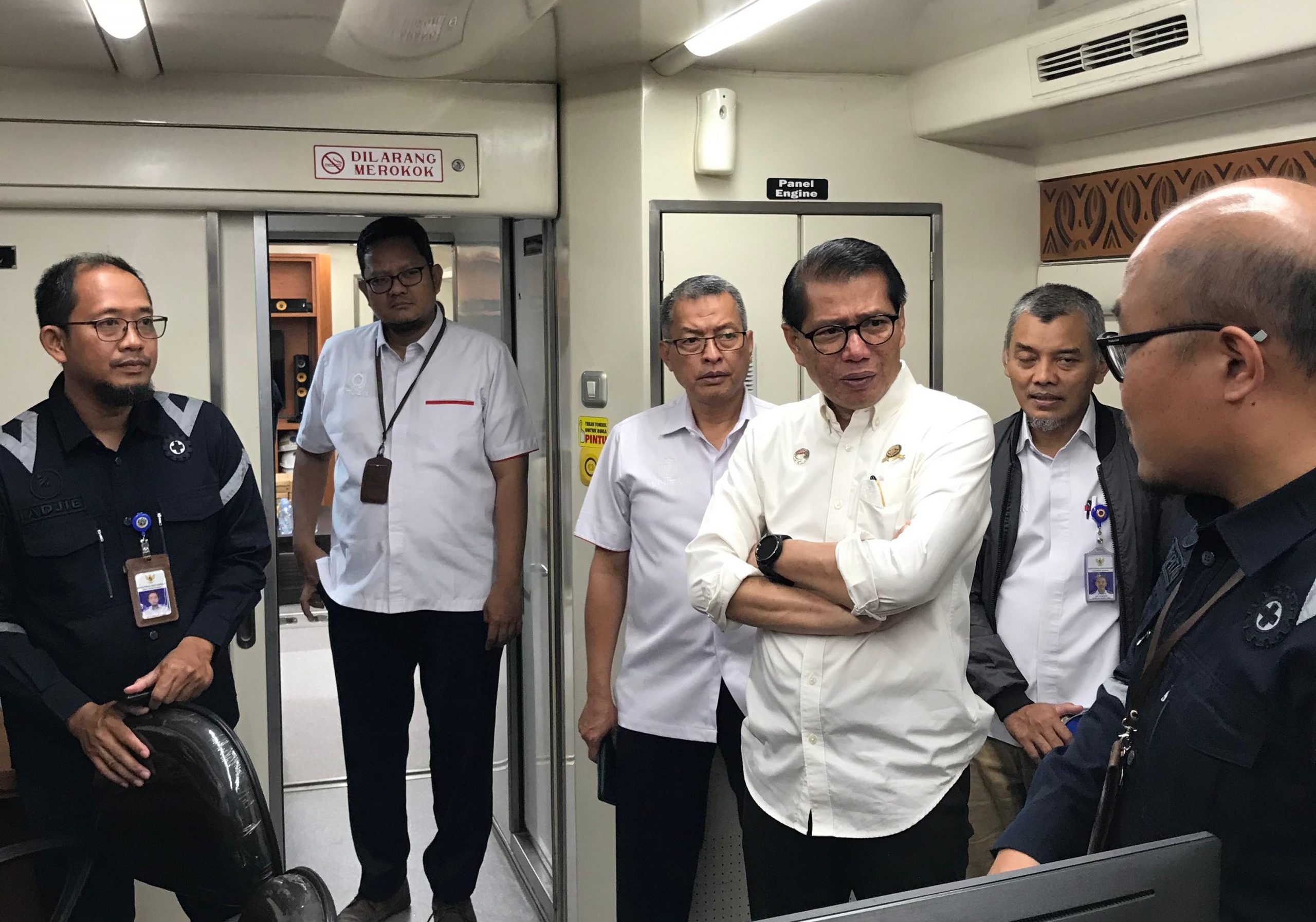 Inspektur II Tinjau Progres Proyek Perkeretaapian SBSN di Sulawesi Selatan
