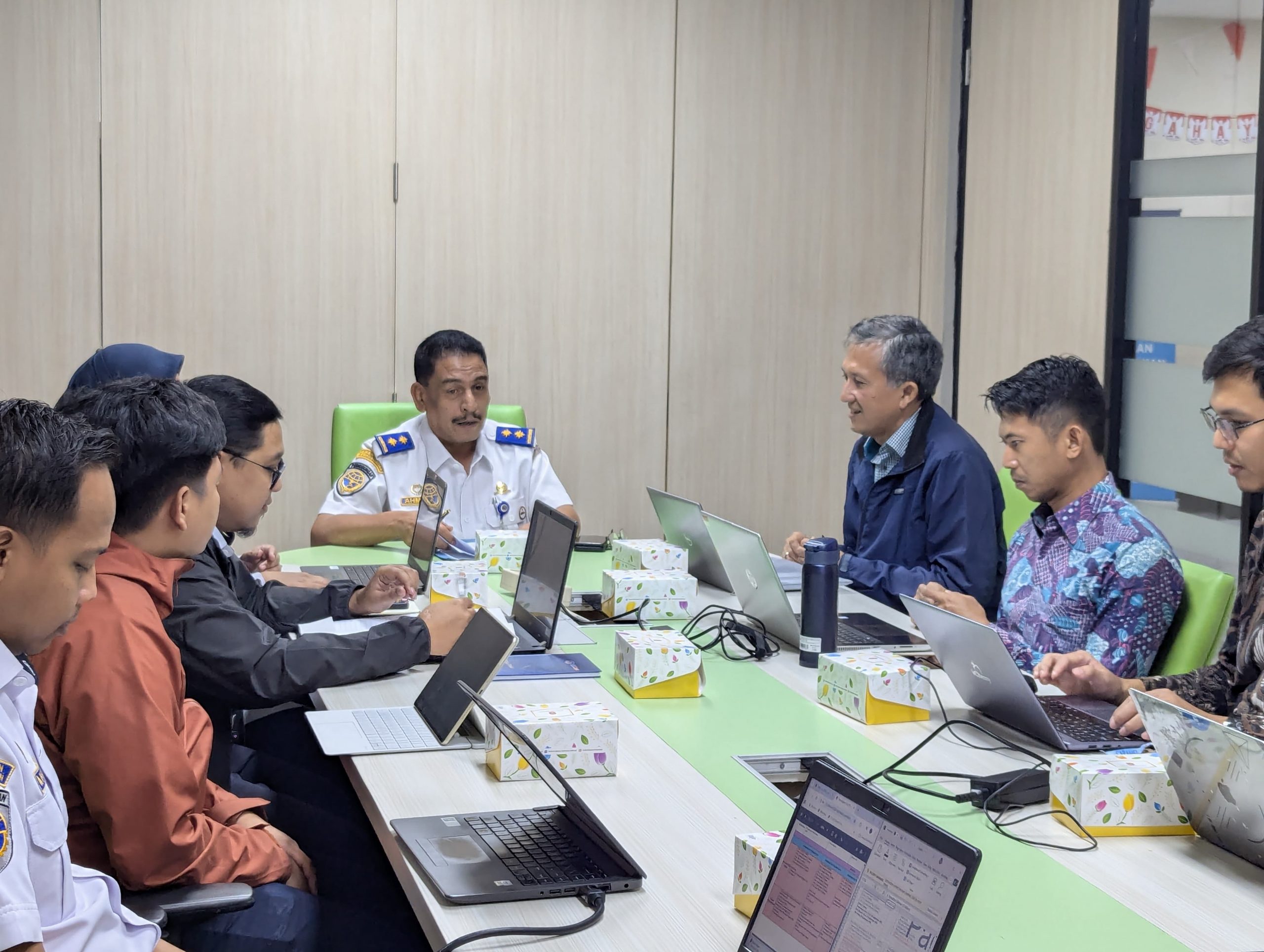 Itjen Kemenhub Perkuat Sinergi Pengawasan PNBP Jasa Transportasi Laut