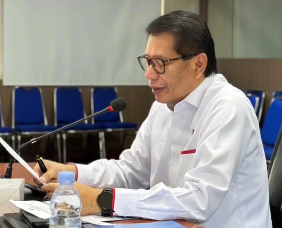Inspektur II Beri Pengarahan pada Kegiatan Reviu Laporan Keuangan di PTDI-STTD Bekasi